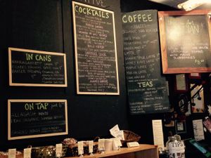 Drinks at Local Sprouts Cafe in Portland