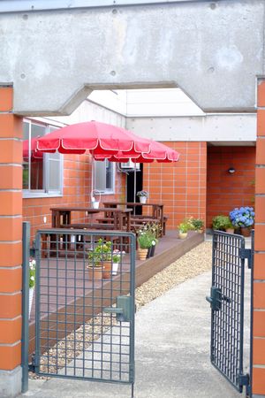 gate at Stay Juicy in Hirosaki