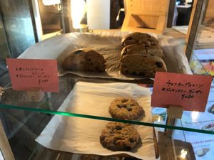 vegan scones and cookies at Stay Juicy in Hirosaki
