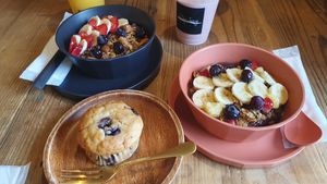 Their different vegan options at Stay Juicy in Hirosaki