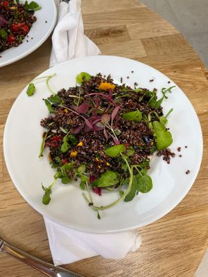 Quinoa salad at Heligan Kitchen & Bakery in St Austell