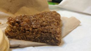 Flapjack at Joey's Cafe in Ambleside