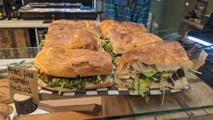 Sandwich at Joey's Cafe in Ambleside