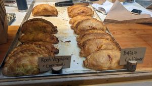 Pasties at Joey's Cafe in Ambleside