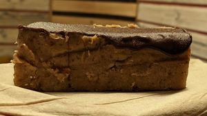 Chocolate caramel slice at Joey's Cafe in Ambleside