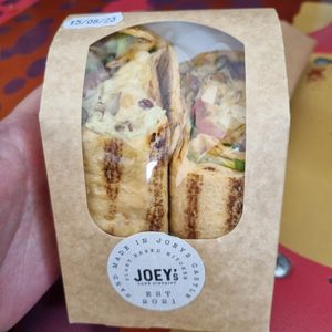 The amazing wrap at Joey's Cafe in Ambleside