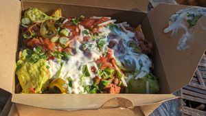 Nachos at Joey's Cafe in Ambleside