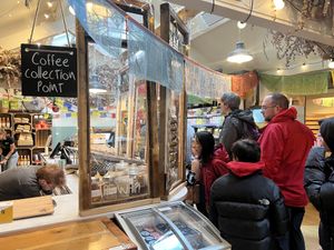   at Joey's Cafe in Ambleside