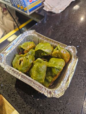 Fried Veggie Dumplings at Dumpling Man in New York City
