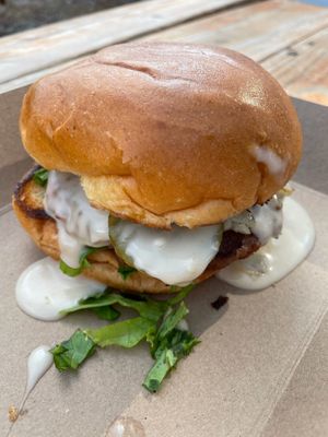 Cheezy Burger at Plantology in Gainesville