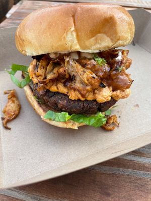 Deluxe Burger at Plantology in Gainesville