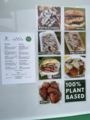 Menu & photos of featured items #Veganuary at Plantology in Gainesville