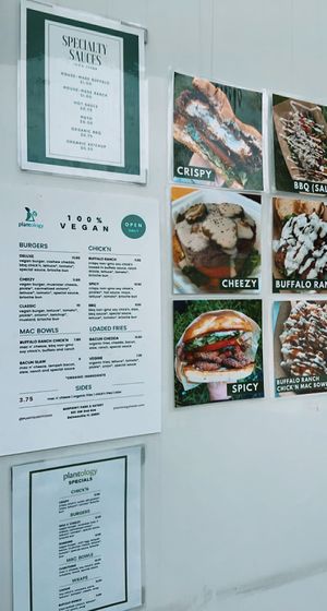 menu  at Plantology in Gainesville