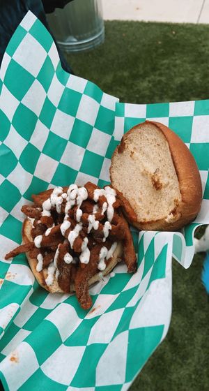 buffalo ranch chick’n  at Plantology in Gainesville