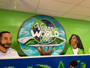   at Vegan World Cafe in Chicago
