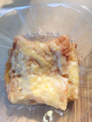 Mango pastry at Vegan World Cafe in Chicago