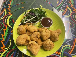   at Vegan World Cafe in Chicago