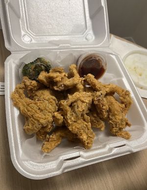 Vegan wings  #Veganuary at Vegan World Cafe in Chicago