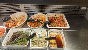 Part of the offer of the day at Olive and Cookie in Amsterdam