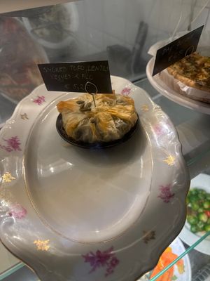 Very cozy and warm restaurant . A few vegan and a few vegetarian options but everything 100% tasty and healthy . Would come here againn  at Olive and Cookie in Amsterdam