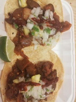 Veggie pastor at Surfin' Tacos in Bilbao