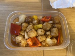 Cantonese style ‘shredded’ chicken  at Oriental Chef in Wolverhampton