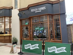 Outside at Rough Hands in Stroud