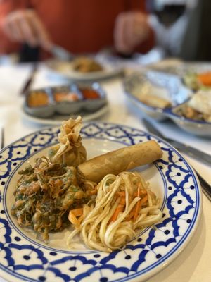 Starters at Bangkok Bistro in Winchester
