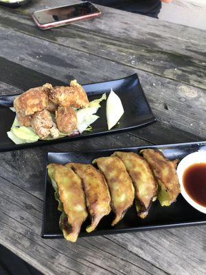 Vegan Starters at Hage Ramen in Berlin