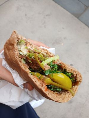  at Falafel + in London