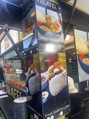   at Falafel + in London
