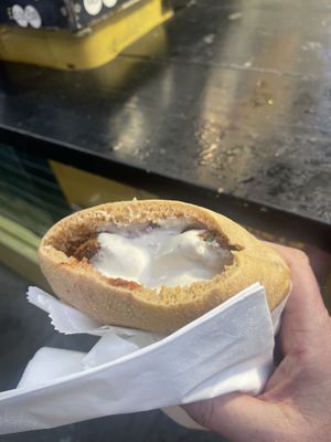   at Falafel + in London