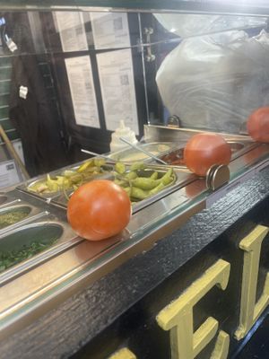   at Falafel + in London