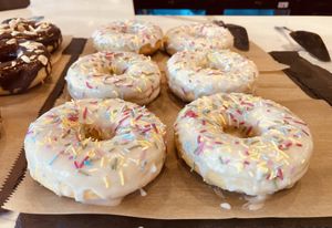 Doughnuts  at Revival in West London
