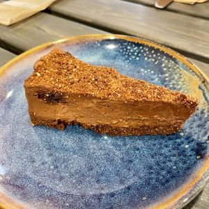 Chocolate truffle cake at Revival in West London