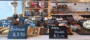 Some of the many options they offer at Revival in West London