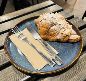 Almond croissant   at Revival in West London
