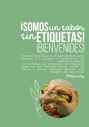 ¡Bienvenides!💚🌱🍃 at Artesano  in Medellin