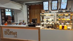 Counter at Eco Buffet - Moskovs'kyi in Kyiv