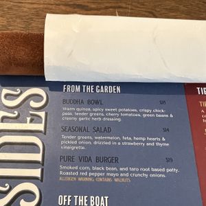 3 menu items, able to make vegan  at Tipsy Tails Restaurant in Alma