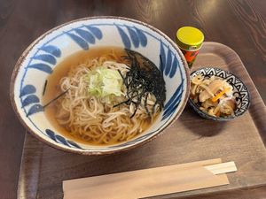 Vegan soba! at Ska Vi Fika - スカヴィフィーカ in Hirosaki