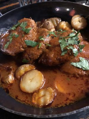 Pfannen Kebab - Portion war gut groß  at Zarathustra in Cologne