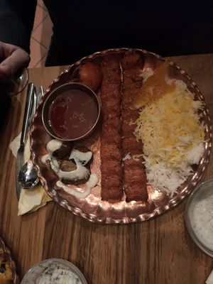 Kabab Kubideh (40) at Zarathustra in Cologne