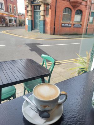 Oar Milk Latte at +39 in Menai Bridge