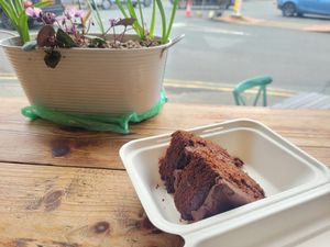 Vegan Chocolate Cake at +39 in Menai Bridge
