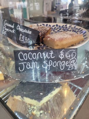 Cake Display at +39 in Menai Bridge