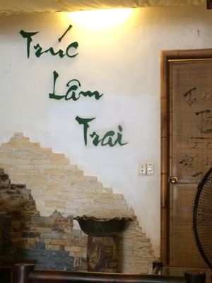 Decor at Truc Lam Trai in Hanoi