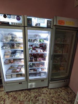 Neveras at Raskal Tienda Vegana in Mostoles