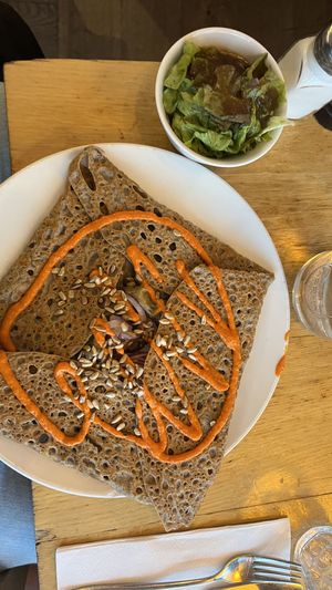   at La Creperie in Paris