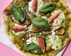 Vegan pizza no.1 at Wolno in Katowice
